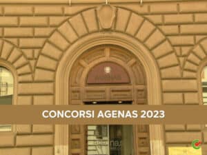 Concorsi AGENAS 2023