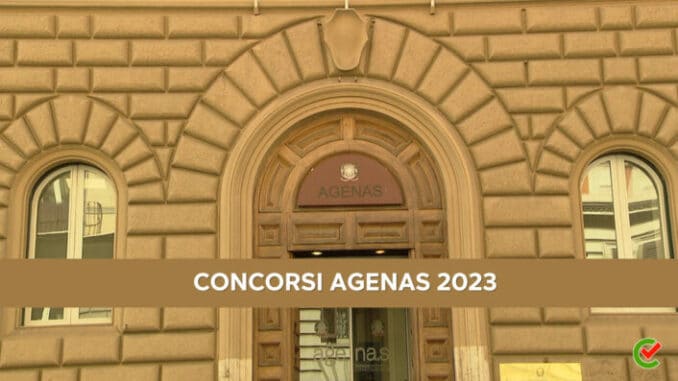 Concorsi AGENAS 2023 - 70 posti per diplomati e laureati