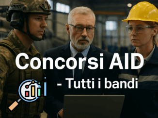 Concorsi AID 2025 - Tutti i bandi