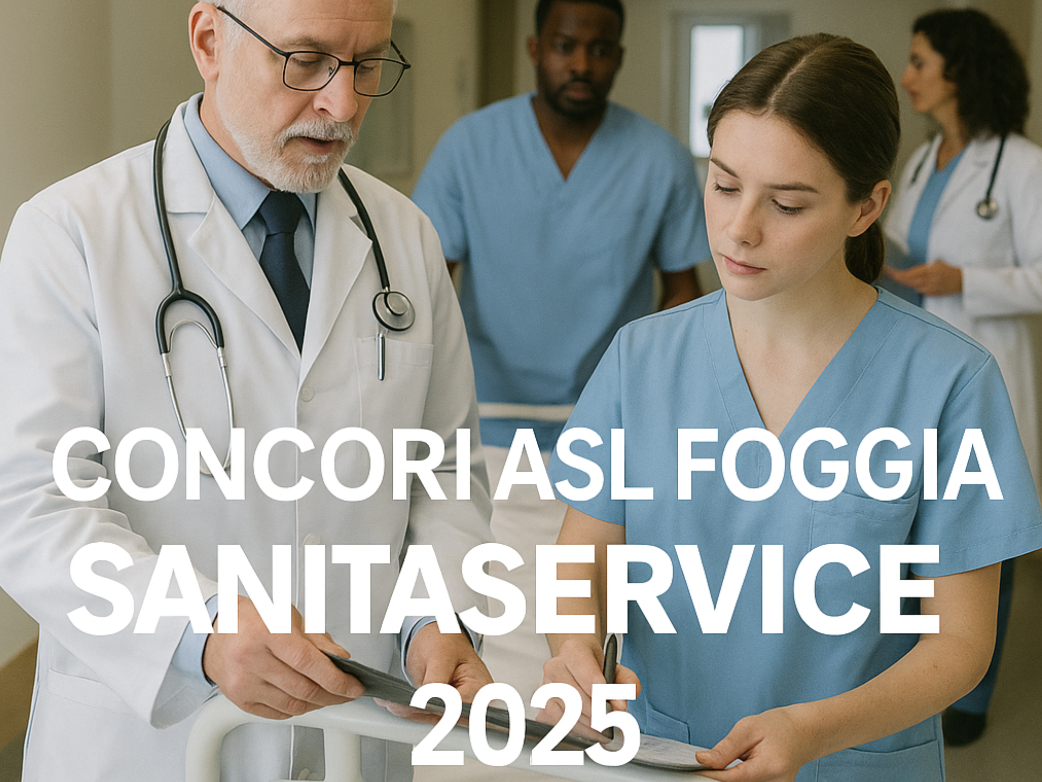 Concorsi ASL Foggia Sanitaservice 2025 28 posti a tempo indeterminato