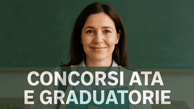 Concorsi ATA e Graduatorie 2025 - Tutti i bandi per il Personale ATA