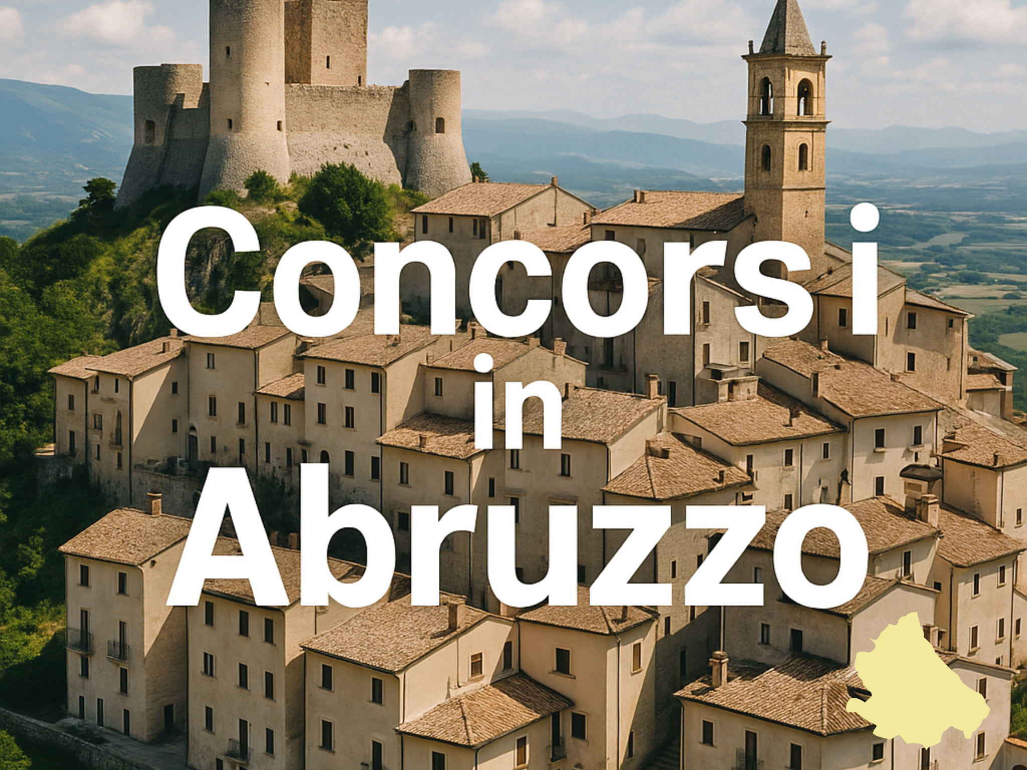 Concorsi Abruzzo 2026 - Elenco completo bandi concorsi pubblici nella regione Abruzzo