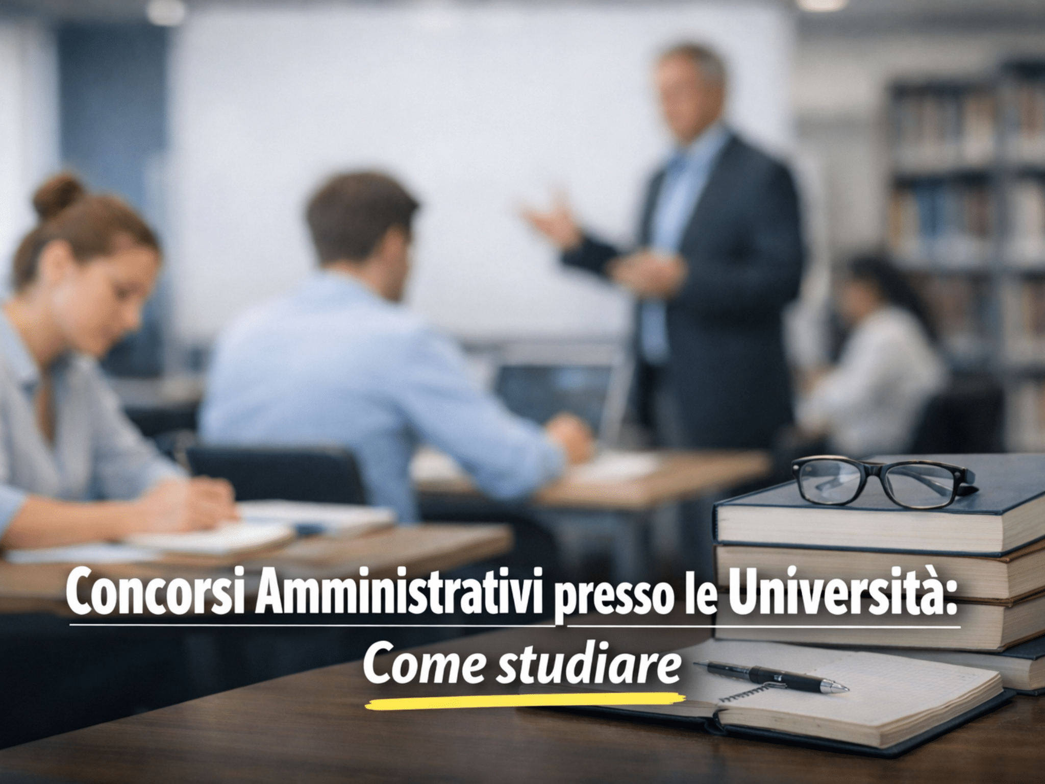 Concorsi Amministrativi presso le Università – Come studiare