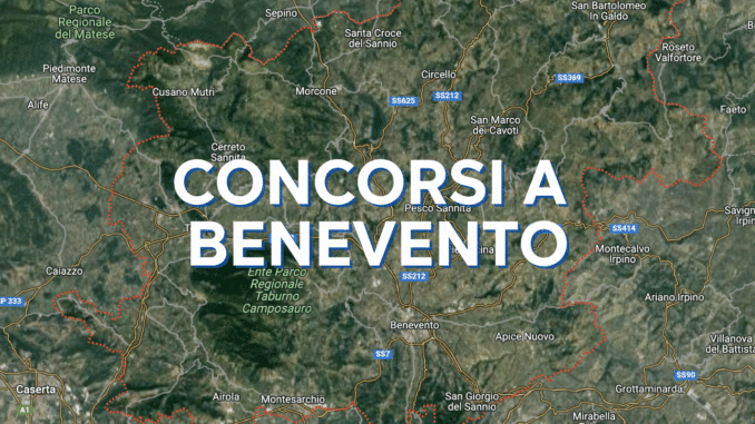 Concorsi Benevento 2025 non scaduti – Tutti i bandi nella provincia