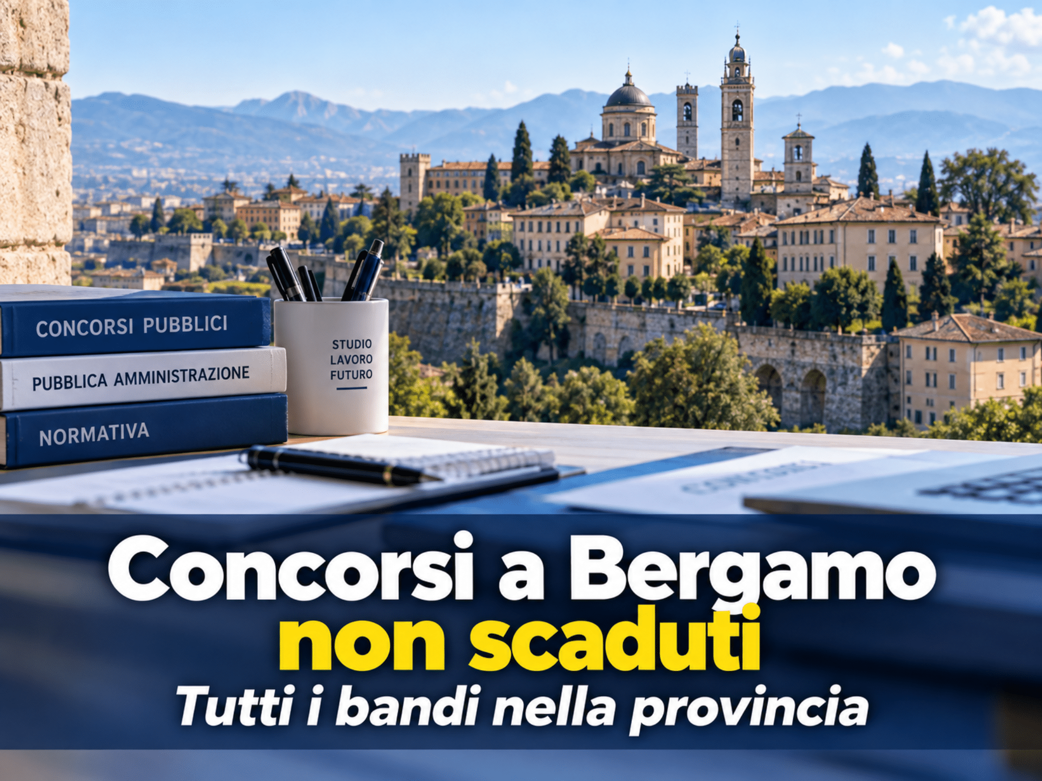 Concorsi Bergamo 2026 non scaduti – Tutti i bandi nella provincia