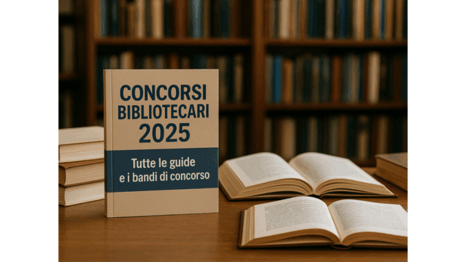 Concorsi Bibliotecari 2025 – Tutte le guide e i bandi di concorso
