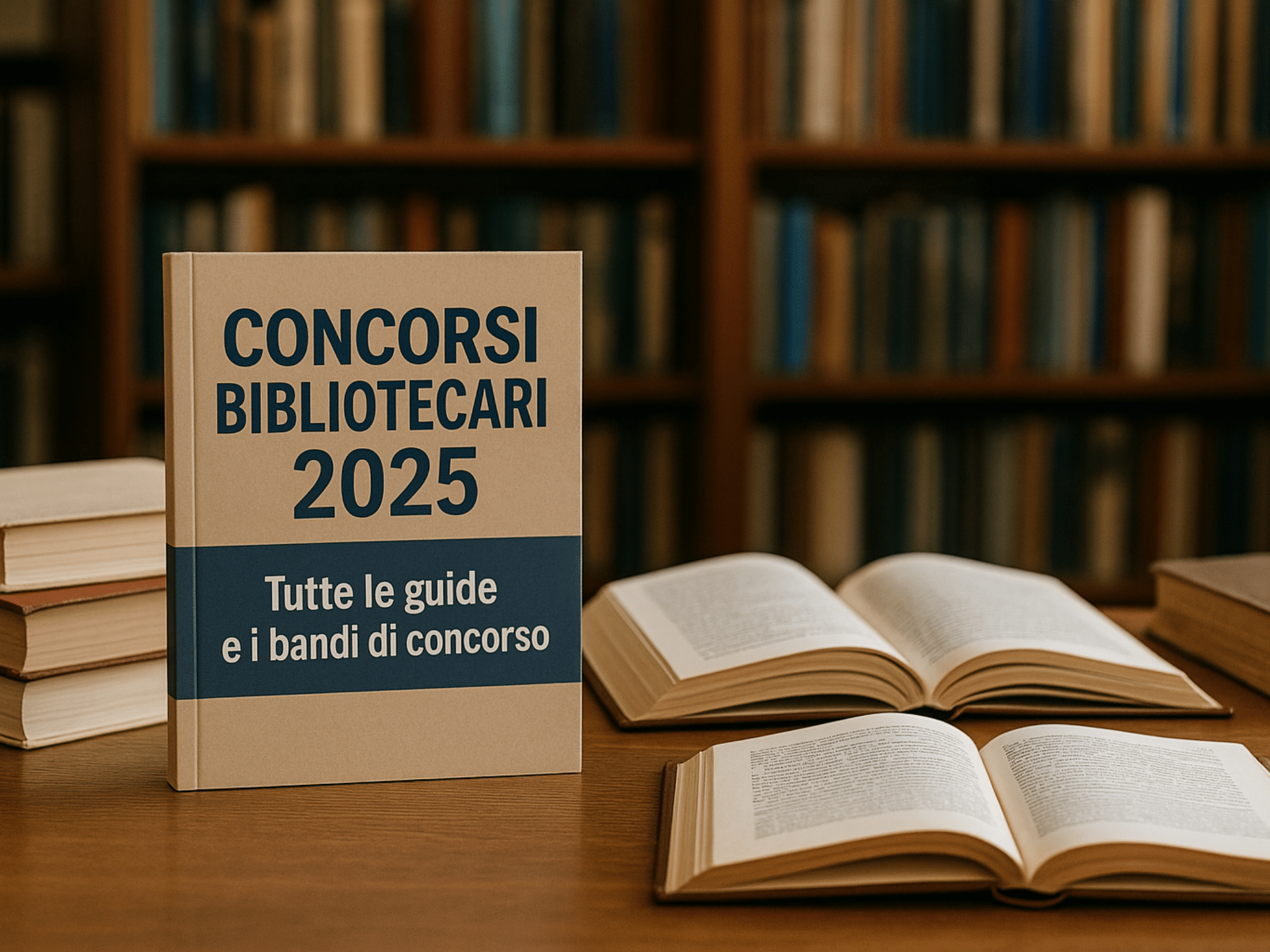 Concorsi Bibliotecari 2025 - Guida completa ai bandi di concorso per bibliotecario