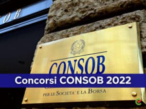 Concorsi CONSOB 2022