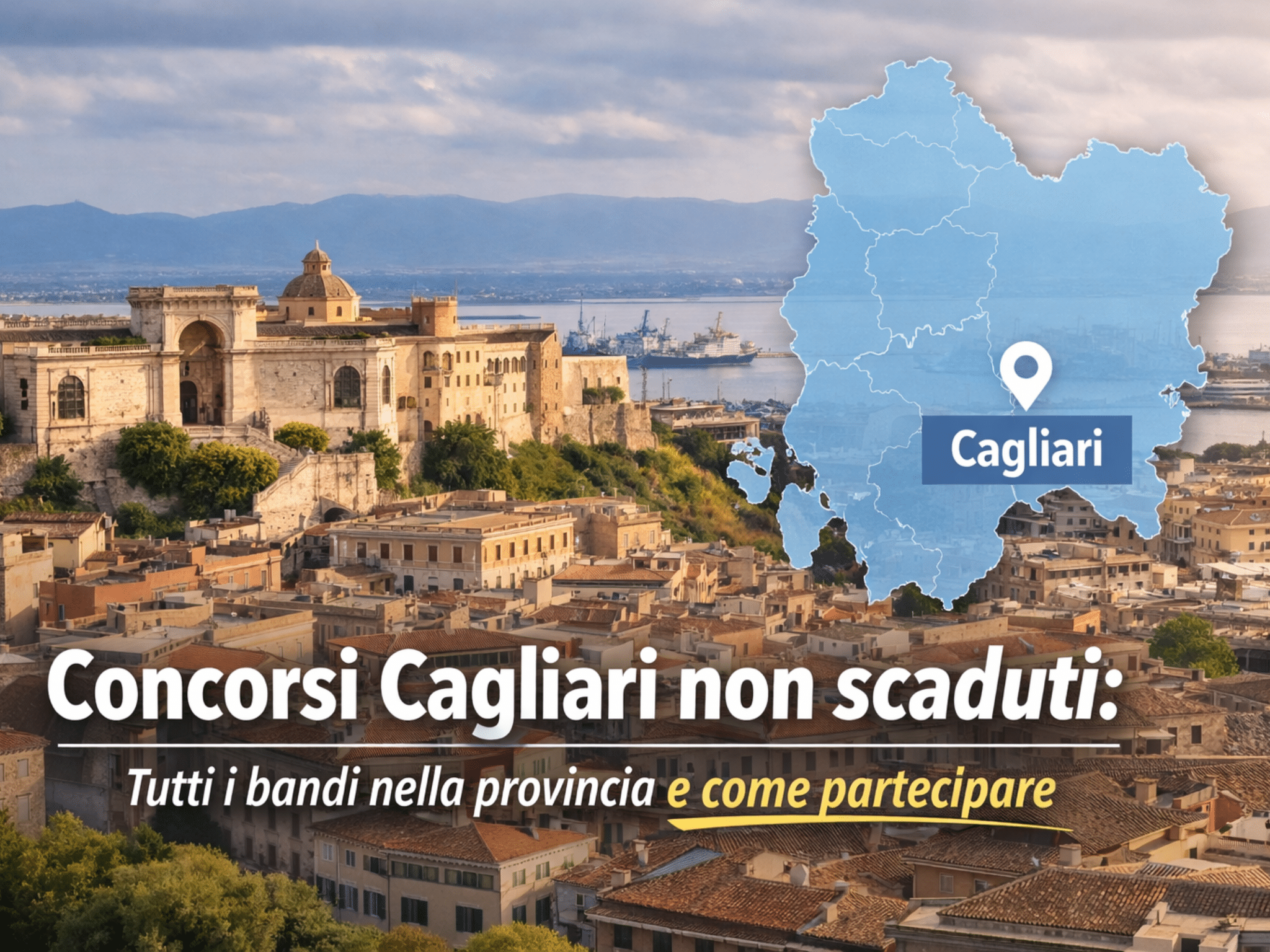 Concorsi Cagliari 2026 non scaduti – Tutti i bandi nella provincia