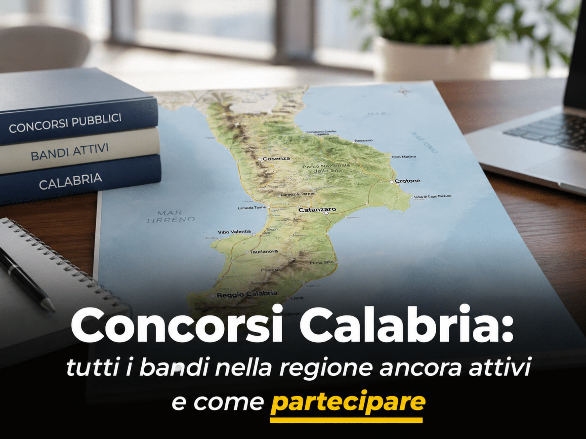 Concorsi Calabria 2026 – Tutti i bandi nella regione