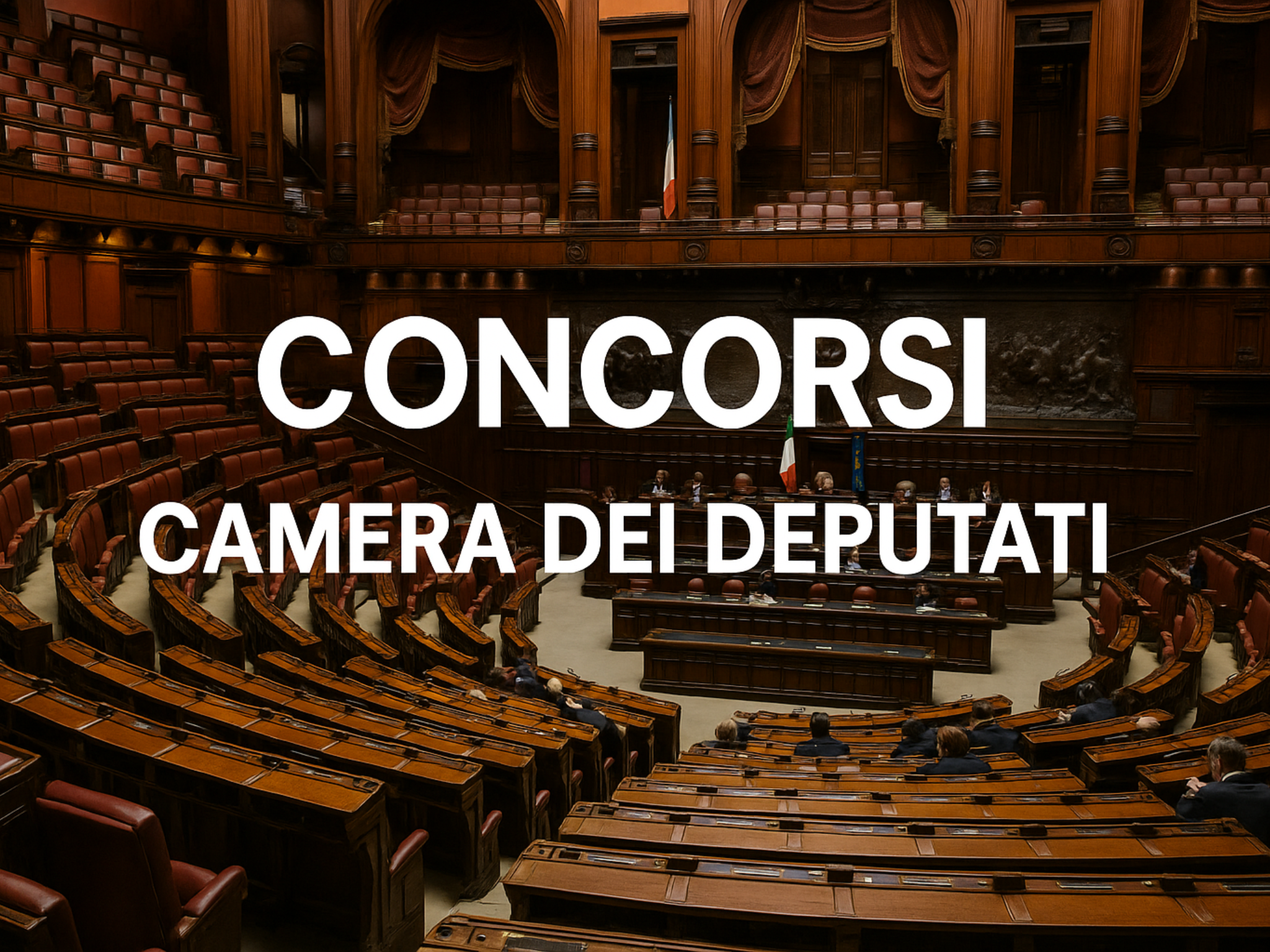 Concorsi Camera dei Deputati 2025 - Tutti i bandi aperti per lavorare in Parlamento