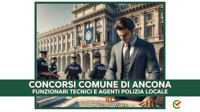 Concorsi Comune di Ancona - 27 posti di lavoro per funzionari tecnici e polizia locale