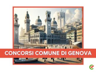 Concorsi Comune di Genova 2024 - 350 posti in arrivo