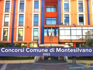 Concorsi Comune di Montesilvano 2022