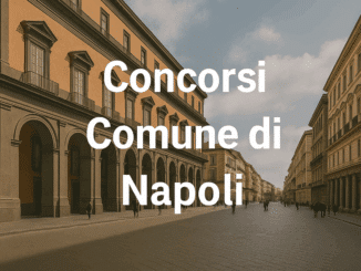 Concorsi comune napoli 2025