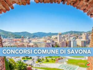 Concorsi Comune di Savona 2022
