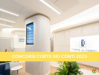 Concorsi Corte dei Conti 2023