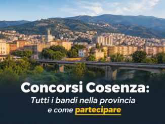 Concorsi Cosenza 2026 – Tutti i bandi