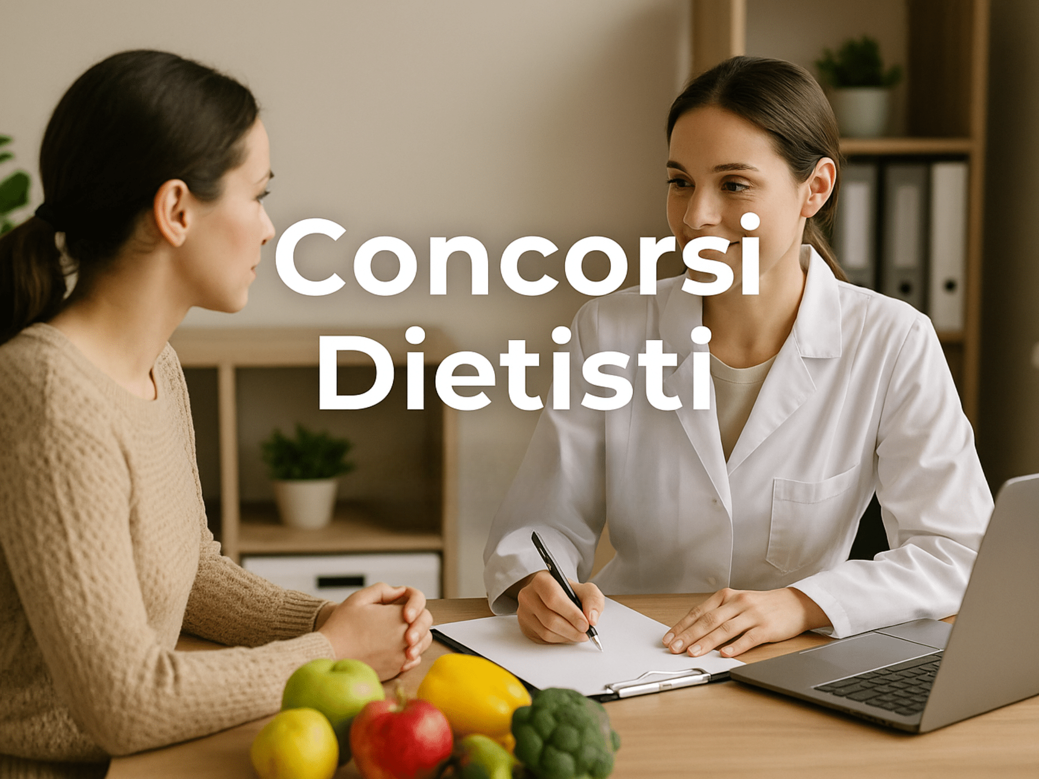 Concorsi Dietisti 2025 - Tutti i bandi aperti per professionisti della nutrizione