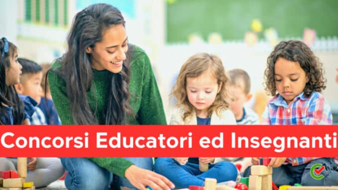 Concorsi Educatori ed Insegnanti