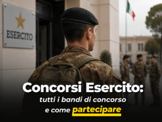 Concorsi Esercito 2026 – Tutti i bandi