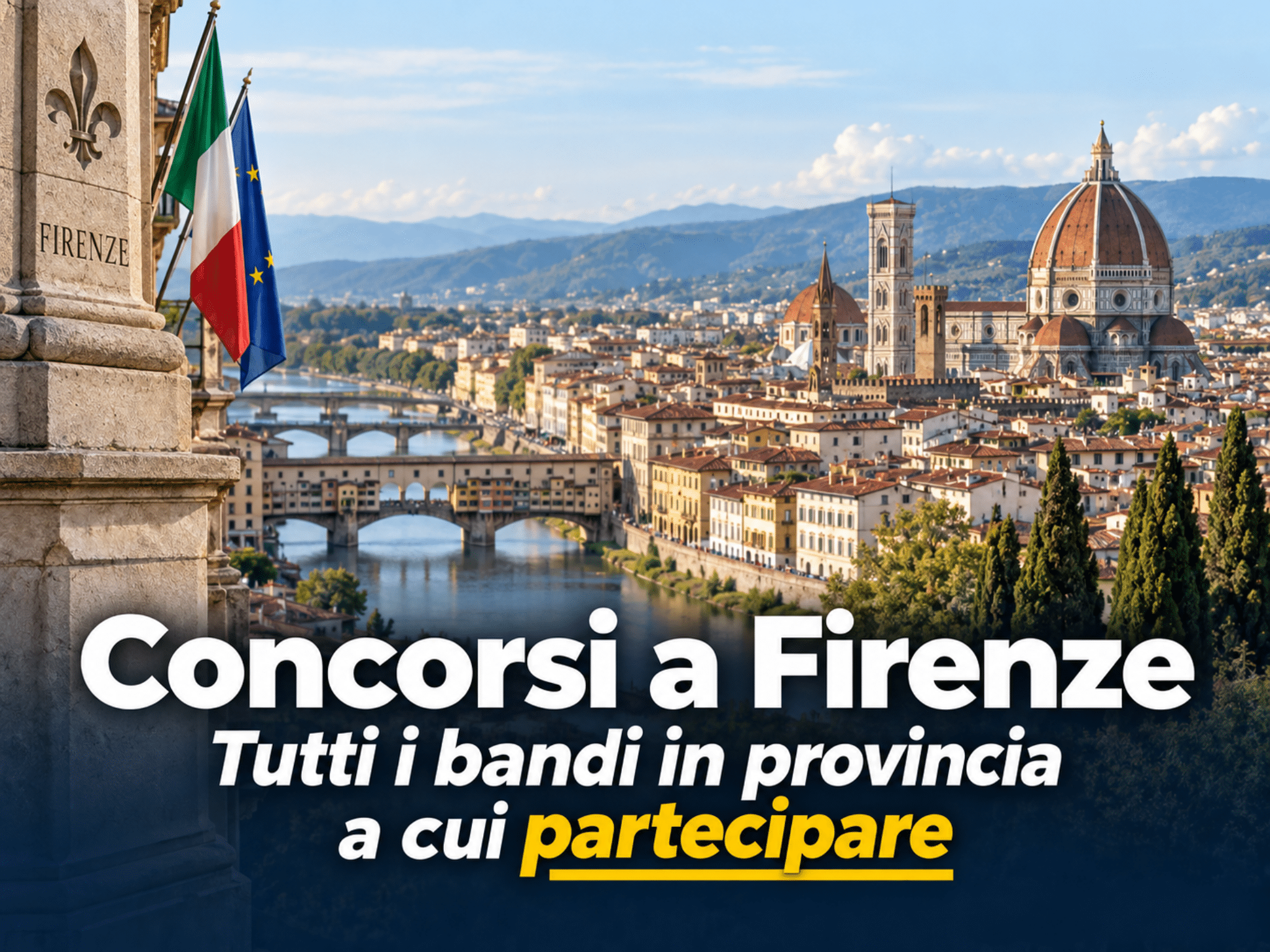 Concorsi Firenze 2026 – Tutti i bandi in provincia