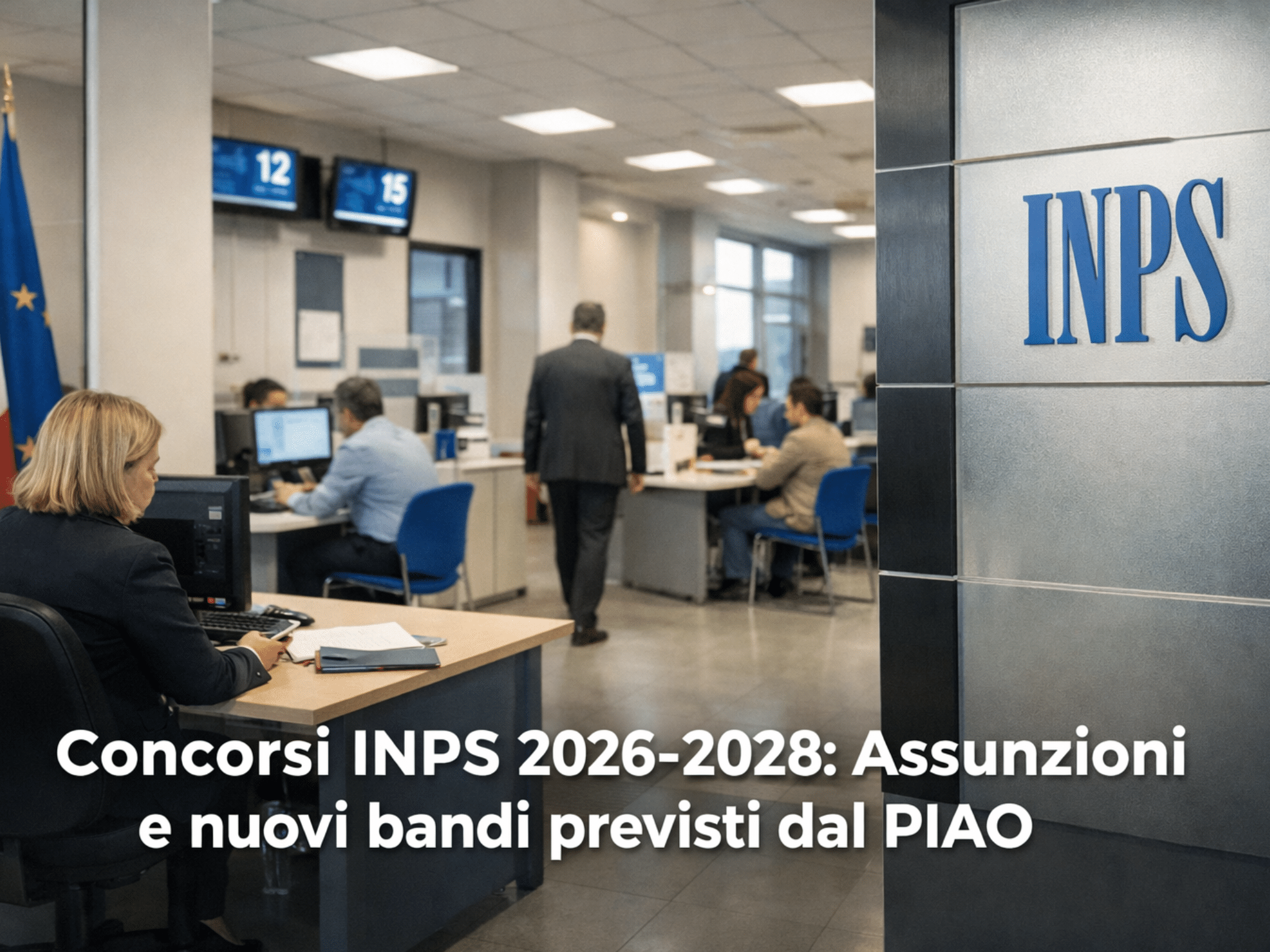 Concorsi INPS 2026-2028: Assunzioni e nuovi bandi previsti dal PIAO