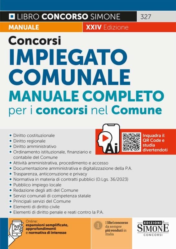 Manuale Concorso Impiegato Comunale – Manuale completo per i concorsi nel Comune
