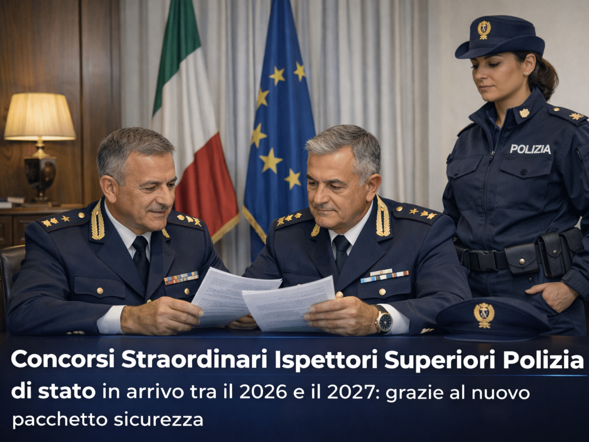 Concorsi Straordinari Ispettori Superiori Polizia di Stato 2026 2027 - Bandi in arrivo