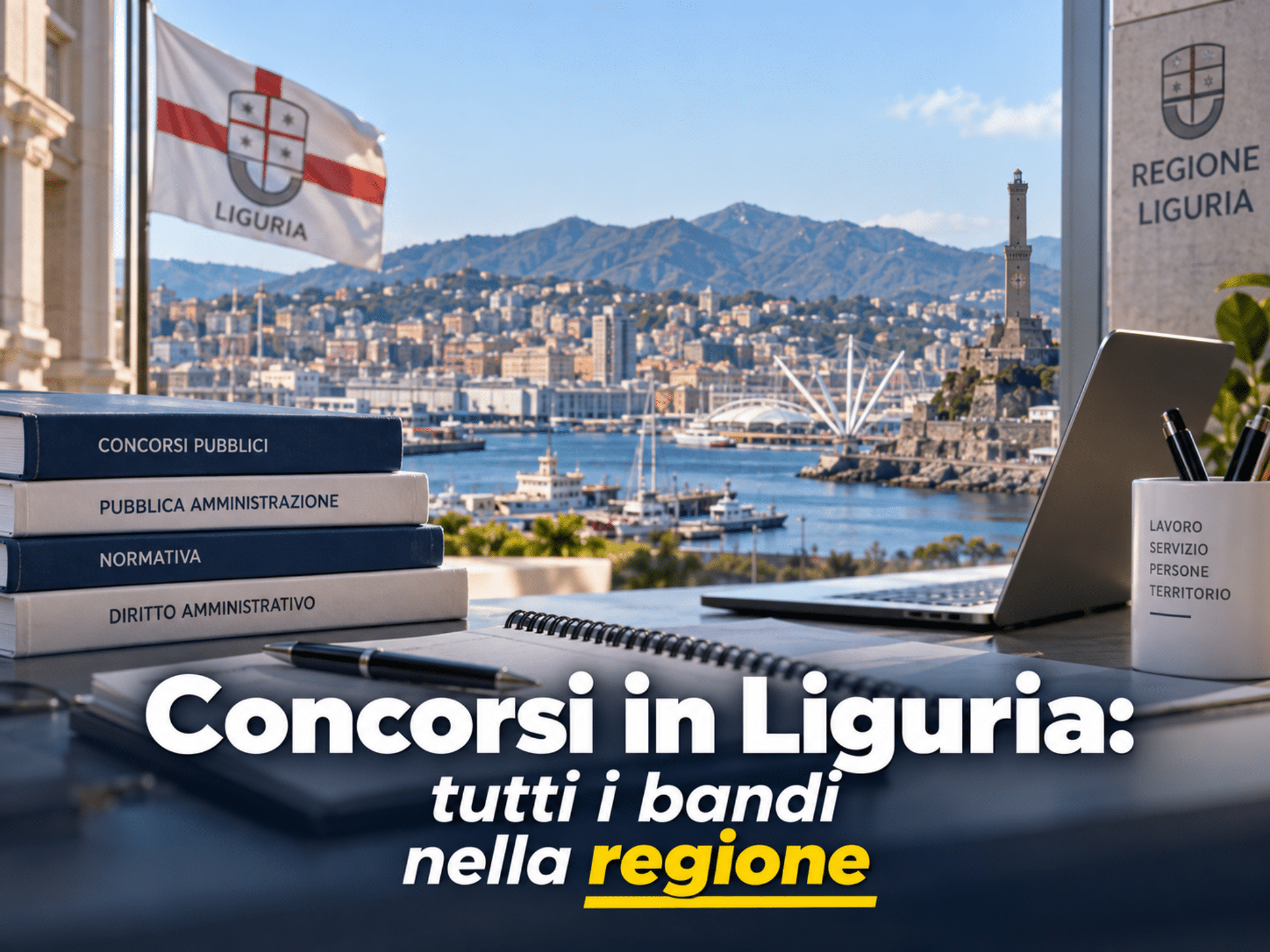 Concorsi Liguria 2026 - Tutti i bandi nella regione
