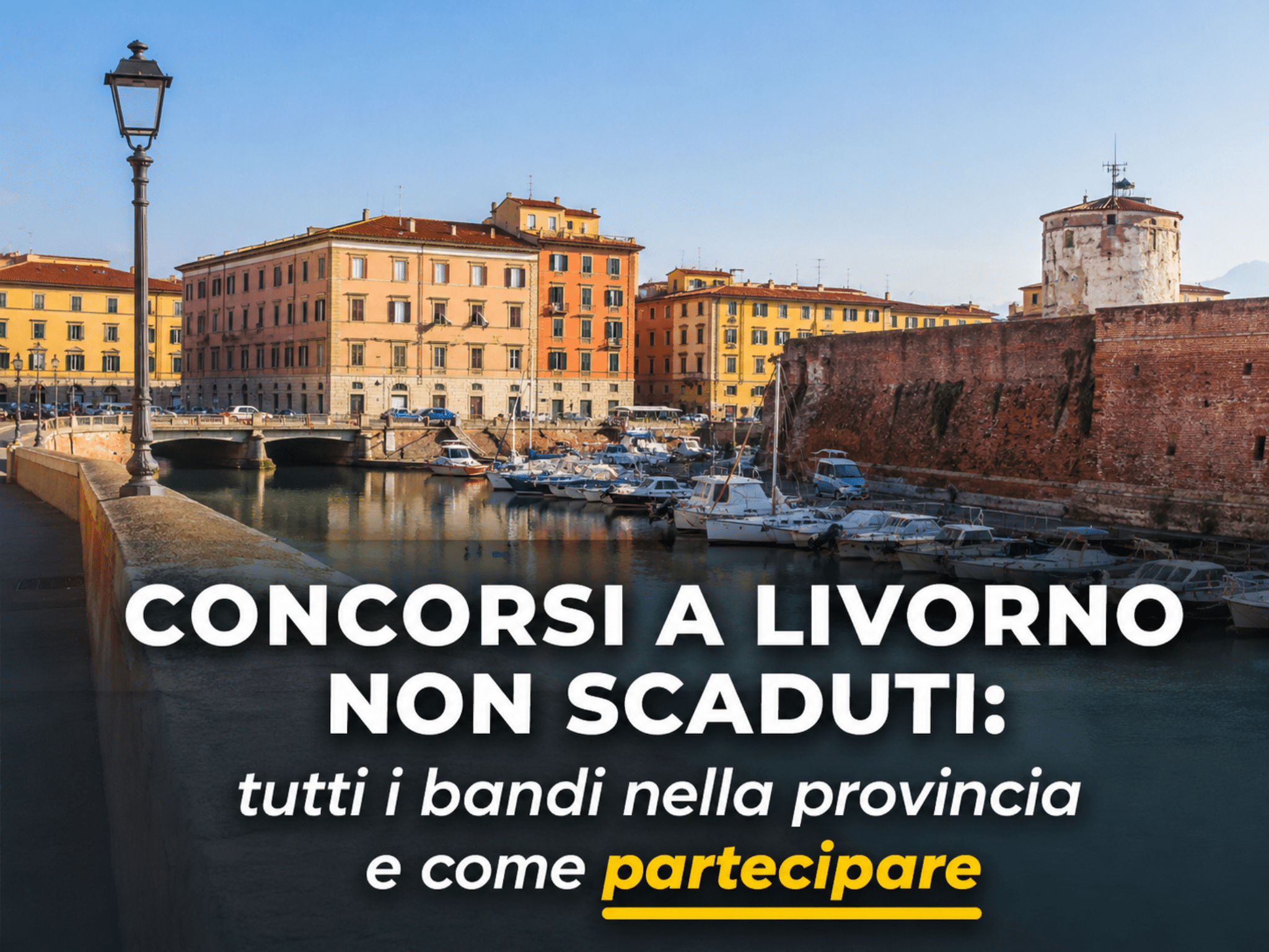 Concorsi Livorno 2026 - Tutti i bandi nella provincia