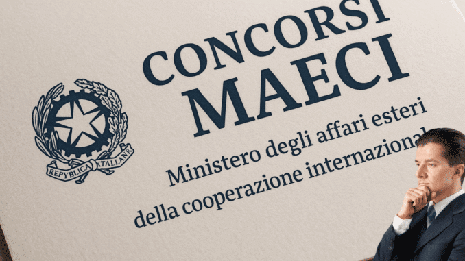 Concorsi MAECI 2025 – Tutti i bandi