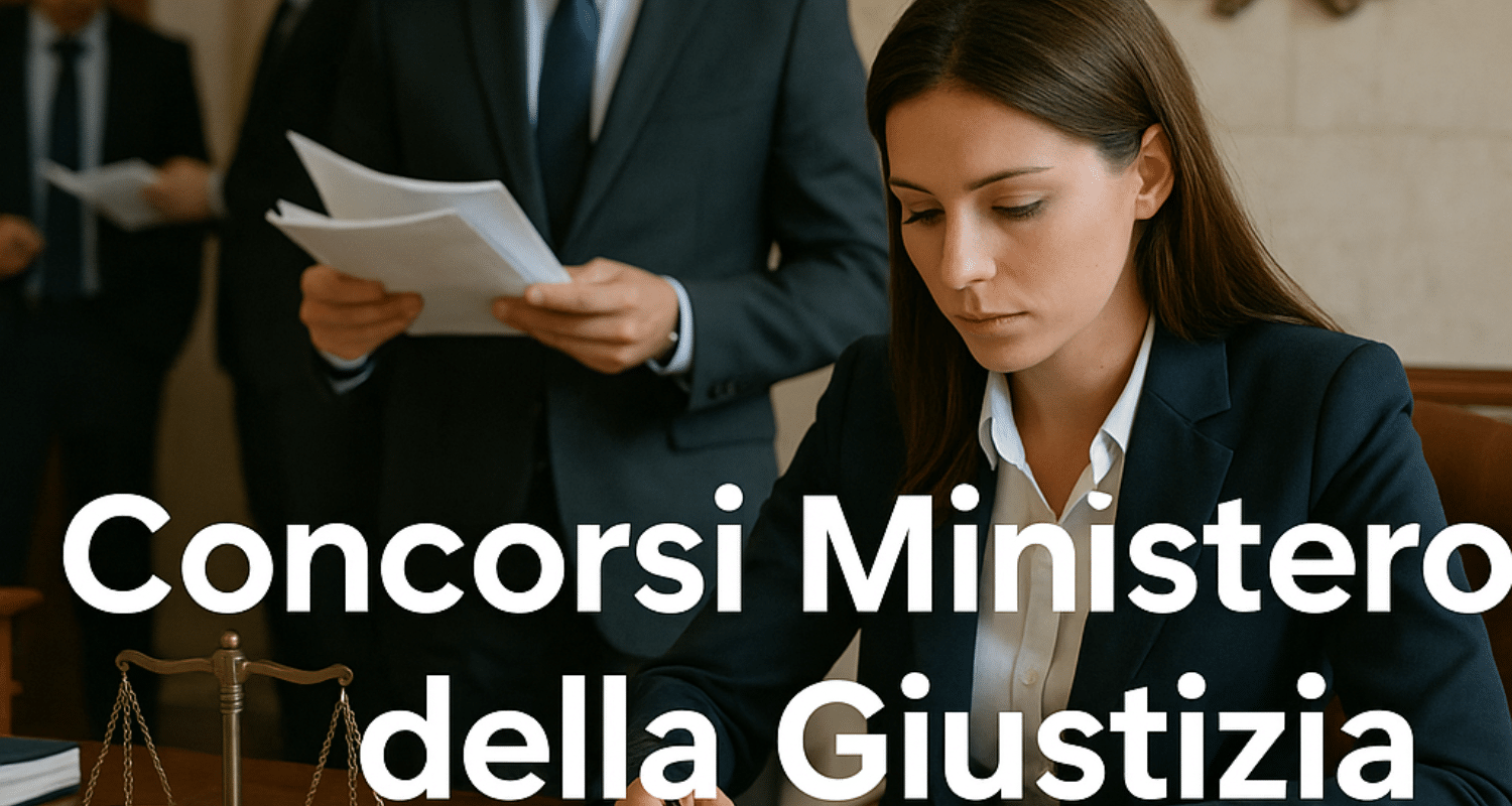 Concorsi Ministero della Giustizia – Tutti i bandi di concorso aperti o in svolgimento