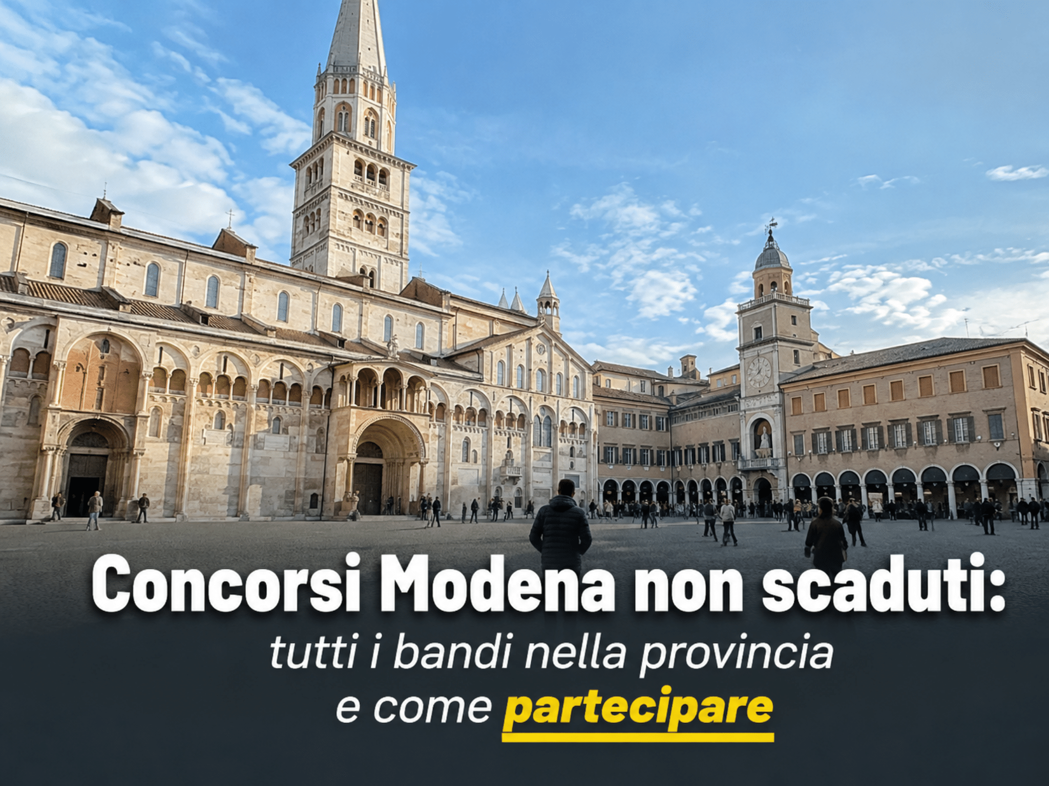 Concorsi Modena 2026 - Tutti i bandi nella provincia