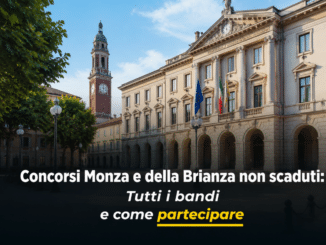 Concorsi Monza e della Brianza 2026 non scaduti