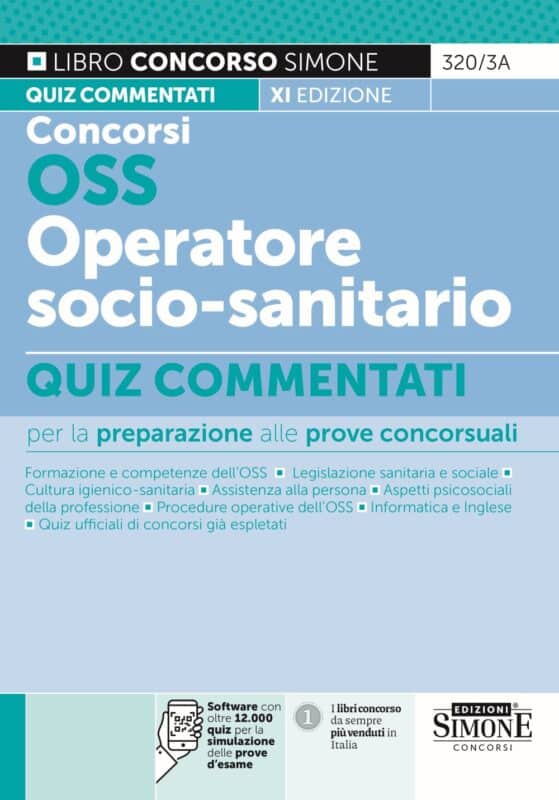Manuale Concorsi OSS e OSSS Operatore Socio-Sanitario – Teoria e Quiz