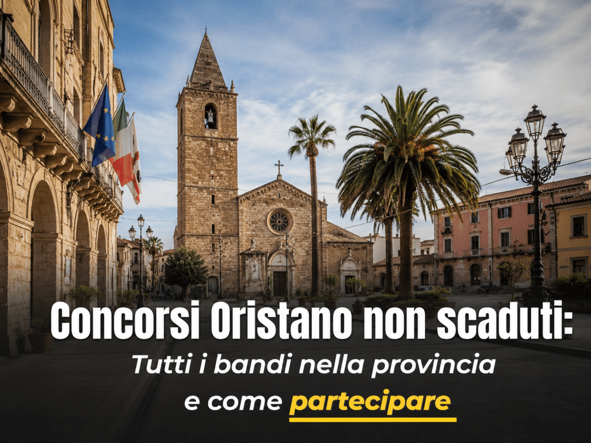 Concorsi Oristano 2026 - Tutti i bandi aperti nella provincia