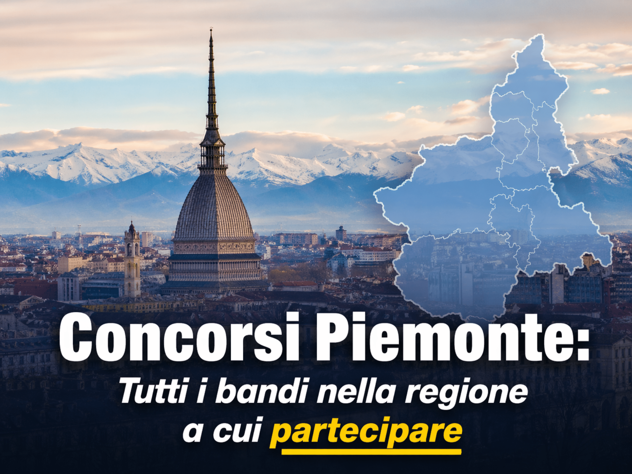 Concorsi Piemonte 2026 – Tutti i bandi nella regione