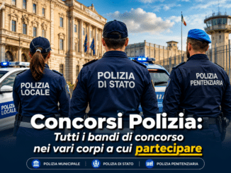 Concorsi Polizia - Tutti i bandi di concorso