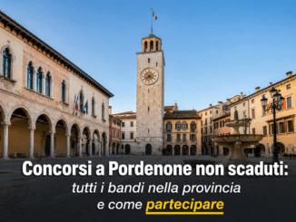Concorsi Pordenone 2026 non scaduti