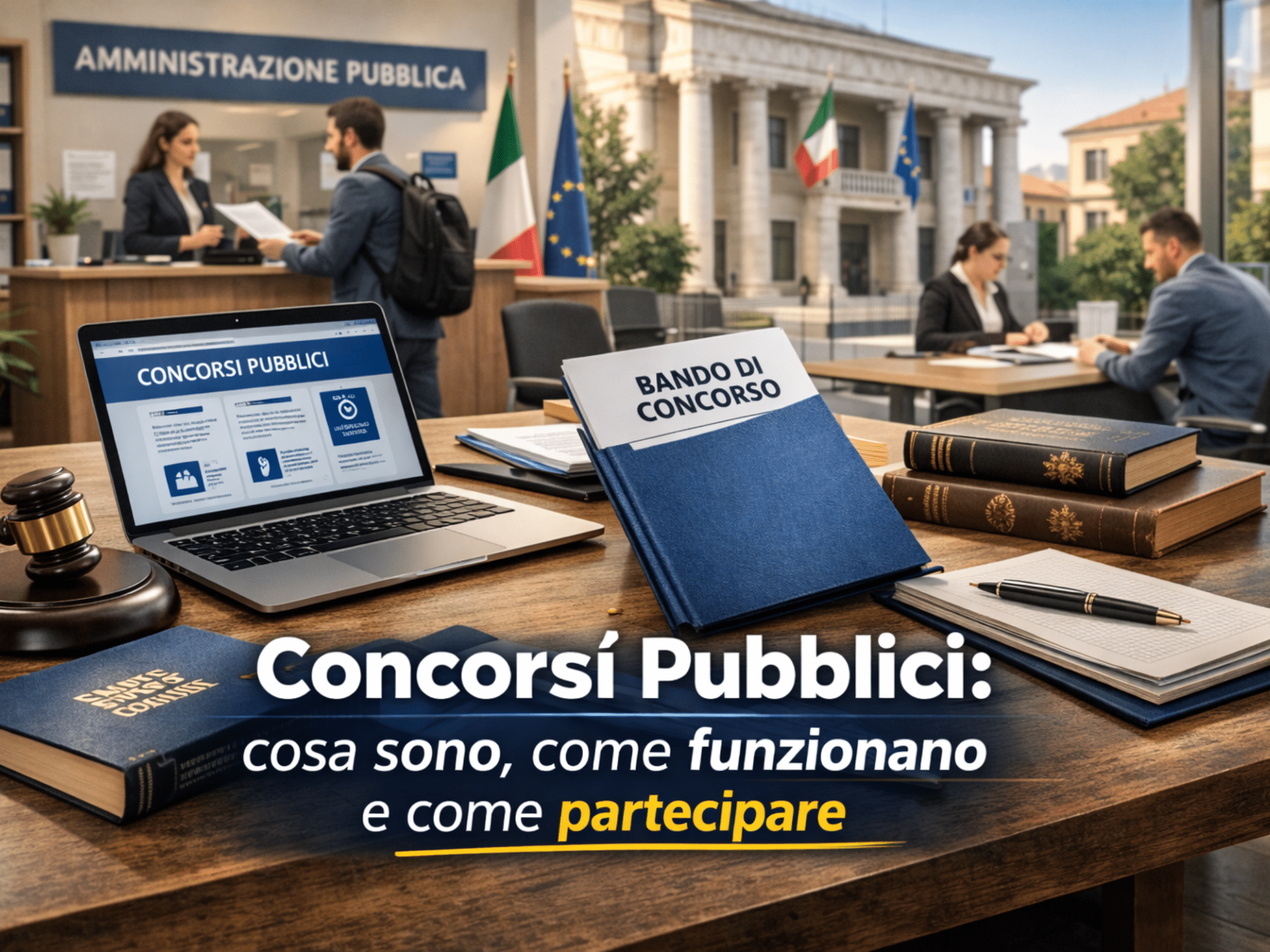Concorsi Pubblici: cosa sono, come funzionano e come partecipare