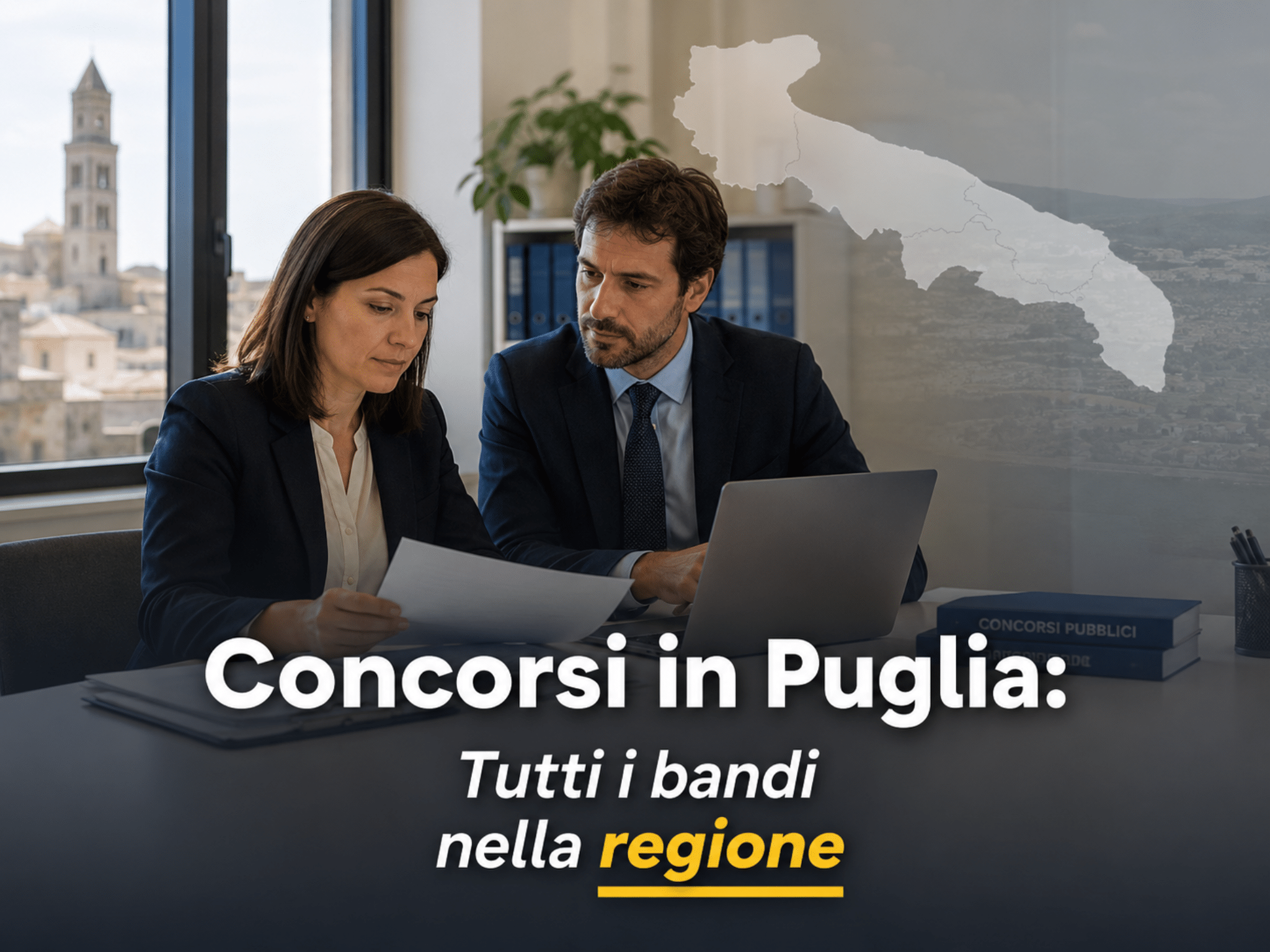 Concorsi Puglia 2026 – Tutti i bandi nella regione