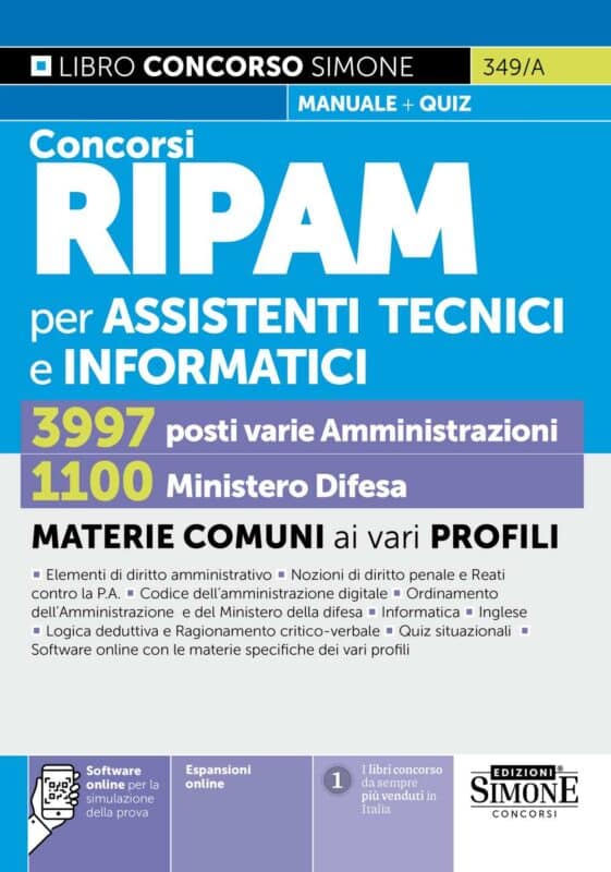 Manuale Concorso Ripam Unico 2026 per Assistenti Tecnici e Informatici