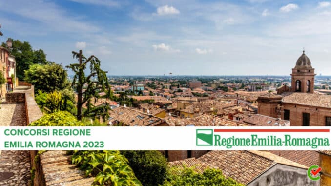 Concorsi Regione Emilia Romagna 2023 - 310 posti