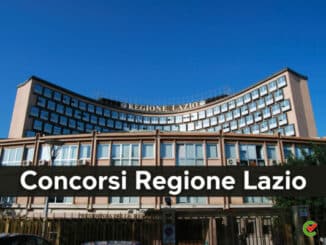 Concorsi Regione Lazio