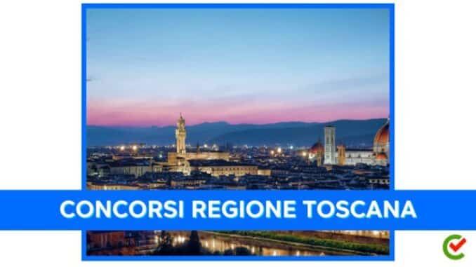 Concorsi Regione Toscana - 23 posti posti - Graduatoria definitiva 