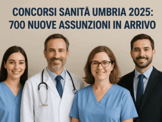 Concorsi Sanità Umbria 2025 700 nuove posti in arrivo