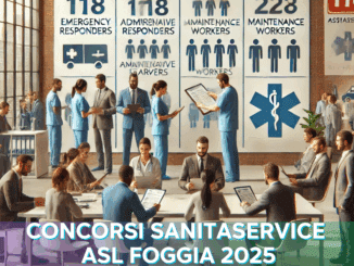 Concorsi Sanitaservice ASL Foggia 2025 (1)