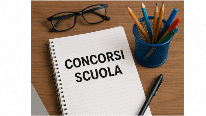 Concorsi Scuola 2025 – Tutti i bandi