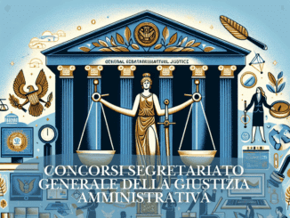 Concorsi Segretariato Generale della Giustizia Amministrativa 2025 – Tutti i bandi e le guide